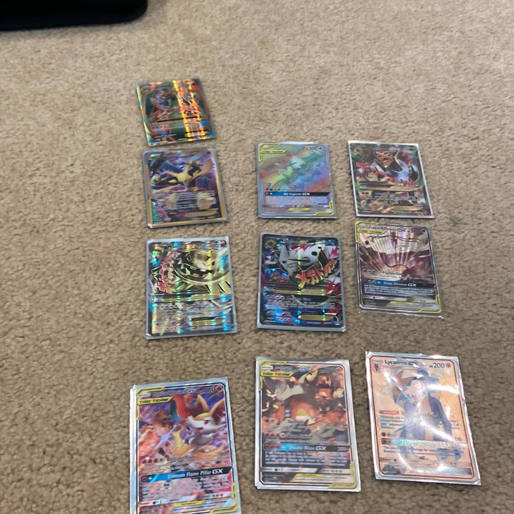 Pokémon cards in good condition